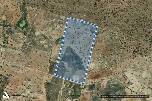 Imagem de satélite de Fazenda Reunidas Farias - LOTE 04 em Itaíba - PE