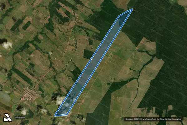 Imagem de satélite de LOTE SD 01-A GL UATURUMBÓ
