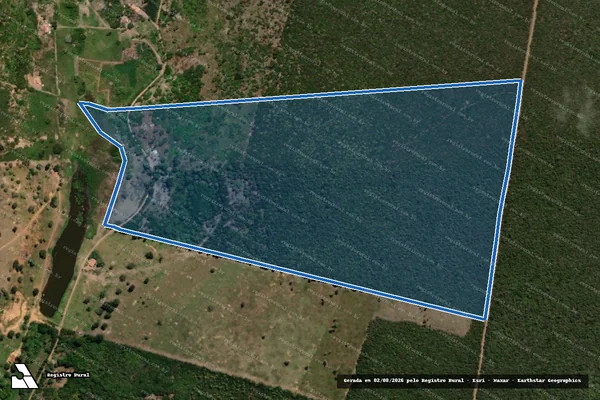 Imagem de satélite de LOTE 18 - PROJETO DE ASSENTAMENTO CRAUNO - Gleba Unica em Jequitinhonha - MG