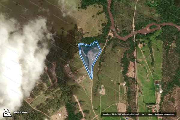 Imagem de satélite de FAZENDA ORION / SITIO DOS BANDEIRANTES / GLEBA 11 - FAZENDA ORION / SITIO DOS BANDEIRANTES / GLEBA 11 em Alexânia - GO
