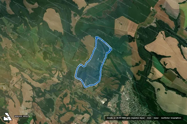 Imagem de satélite de Fazenda Povo - Parte 1 em Tibagi - PR