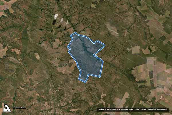 Imagem de satélite de VALE DO RIACHÃO - VALE DO RIACHÃO em Santa Filomena - PI