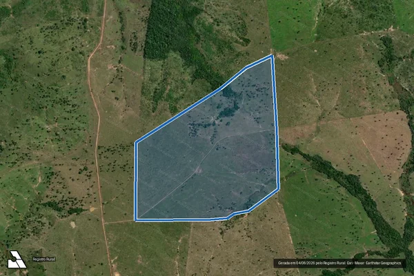 Imagem de satélite de FAZENDA JUAZEIRO I - Parte Única em Bom Jesus do Tocantins - PA