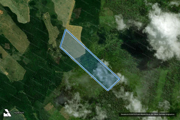 Imagem de satélite de FAZENDA QUEIMADAS - LOTE 01 em Santa Luzia - MA