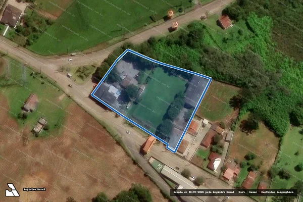 Imagem de satélite de CHACARA MAZZA - Parte 1 em São José dos Pinhais - PR