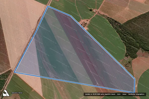 Imagem de satélite de FAZENDA SANTA HELENA - Gleba B em Balsas - MA