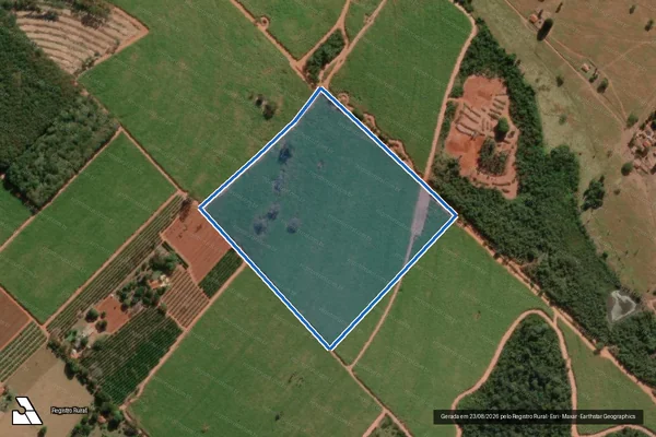 Imagem de satélite de SÍTIO SÃO BENTO - SÍTIO SÃO BENTO "PARCELA 2" em Itápolis - SP