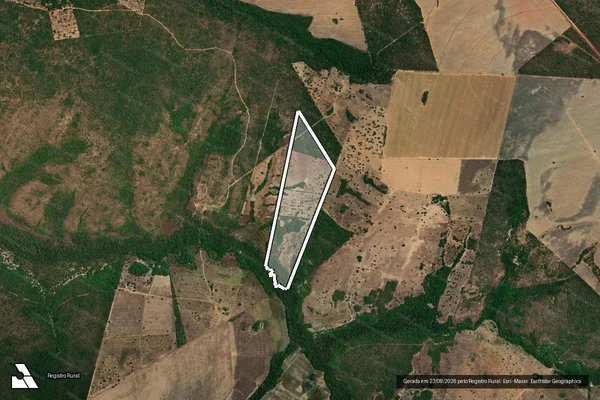 Imagem de satélite de FAZENDA BOA VISTA, LOTE N° 51(PARTE) 7/A E LOTE N° 51, LOTEAMENTO TOCANTINS E SÃO VALÉRIO ? 1ª ETAPA. - 001 em Peixe - TO