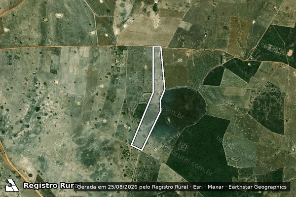Imagem de satélite de FAZENDA JULIANA - LOTE 03 em Tomar do Geru - SE