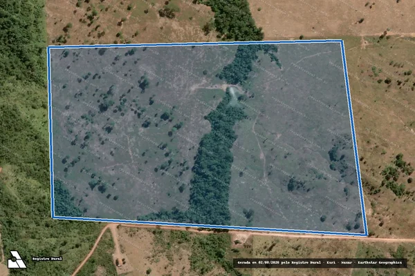 Imagem de satélite de PROJETO DE ASSENTAMENTO RONDON - LOTE 12 / Parcela 1