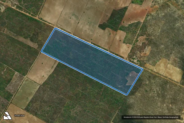 Imagem de satélite de PROJETO DE ASSENTAMENTO TRÊS MARIAS ? Lote 27 - Parte 1 em Governador Dix-Sept Rosado - RN