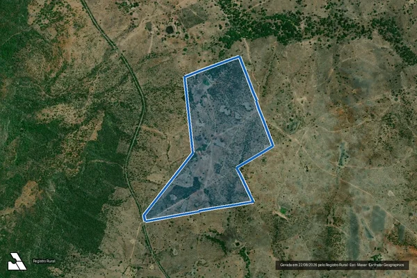Imagem de satélite de Fazenda Juazeiro Grande - Parcela 1 em Itiúba - BA