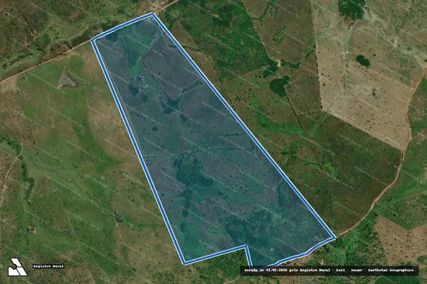 Imagem de satélite de Fazenda Serrinha - PARTE 18 em Bacabal - MA