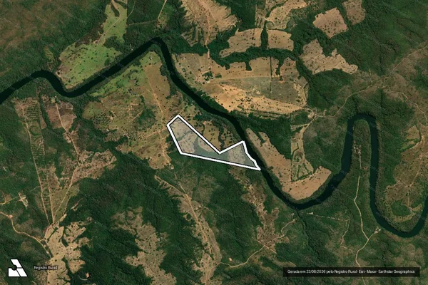 Imagem de satélite de Fazenda Raizama I ? Parte 2 - Parcela 1 em Chapada dos Guimarães - MT