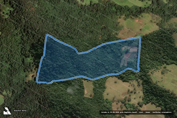 Imagem de satélite de SERRA DO CANTA GALO - Parte 1 em Estiva - MG