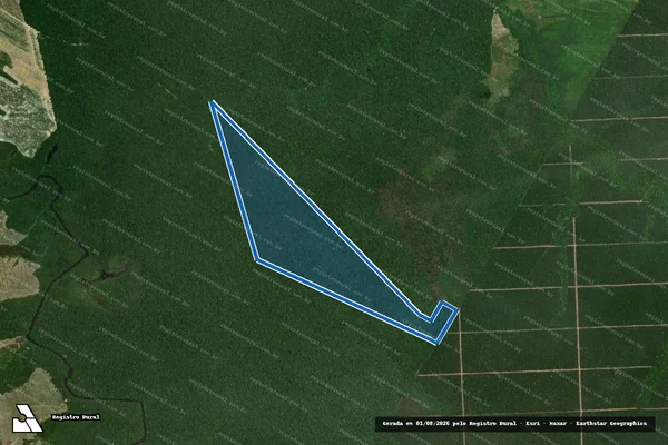 Imagem de satélite de FAZENDA CALIFÓRNIA - PARCELA - 08 em Tailândia - PA