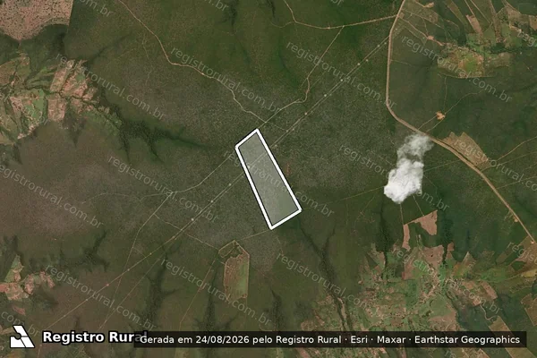 Imagem de satélite de FAZENDA FONTE NOVA em São Desidério - BA