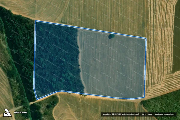 Imagem de satélite de Fazenda Santo Antonio do Paraizinho - PARTE 1 em Mombuca - SP