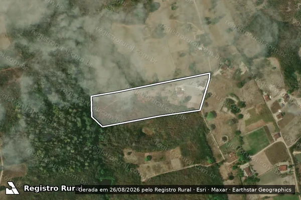 Imagem de satélite de SITIO RIACHO AMARELO - Parte 1 em São Sebastião de Lagoa de Roça - PB