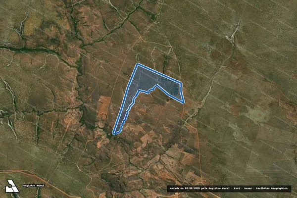 Imagem de satélite de FAZENDA LAGE - FAZENDA LAGE em Cocos - BA