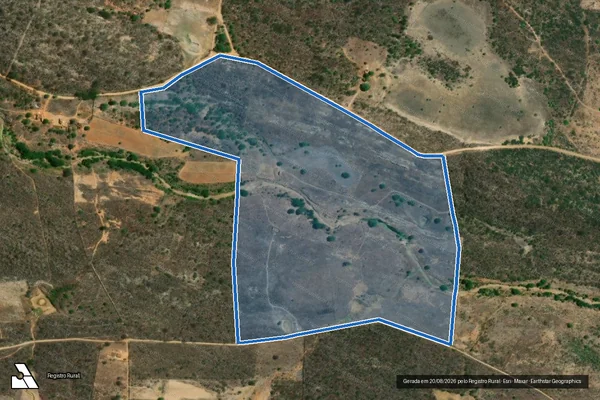 Imagem de satélite de FAZENDA RIACHO SITIO TANQUE DE CIMA - FAZENDA RIACHO SITIO TANQUE DE CIMA em Santa Filomena - PE