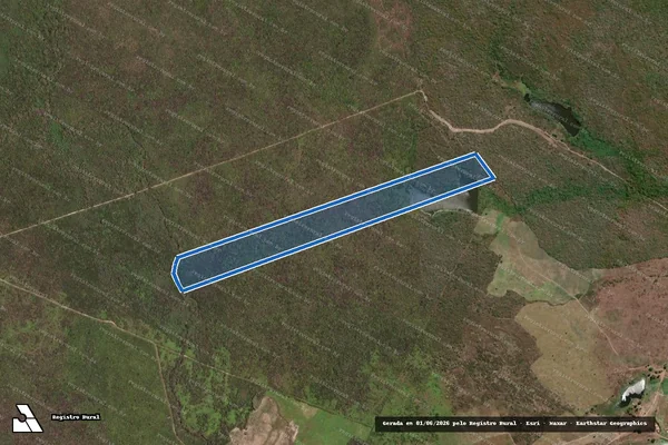 Imagem de satélite de FAZENDA MASSAPÊ DE CIMA  - LOTE 35 em Ibaretama - CE
