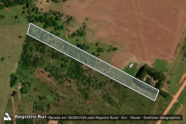 Imagem de satélite de Fazenda Rancheira - Parte 1 em Ponta Porã - MS