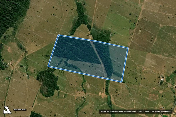 Imagem de satélite de LOTE 30-A GLEBA 03 GLEBA UATURUMBÓ PF/JOP - LOTE 30-A GLEBA 03 GLEBA UATURUMBÓ em Castanheiras - RO