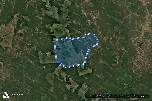 Imagem de satélite de LAGOA DO ARROZ em Aldeias Altas - MA