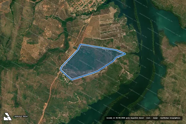 Imagem de satélite de Parte Remanescente da Fazenda da Barra II - Parte Remanescente da Fazenda Boa da Barra II em São Salvador do Tocantins - TO