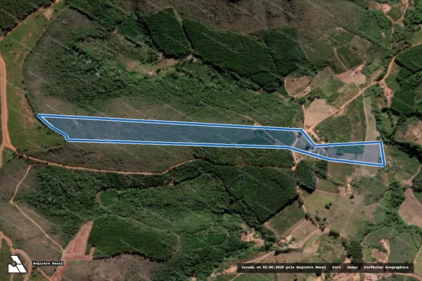 Imagem de satélite de SITIO BOA ESPERANÇA - Parte 1 em Capelinha - MG