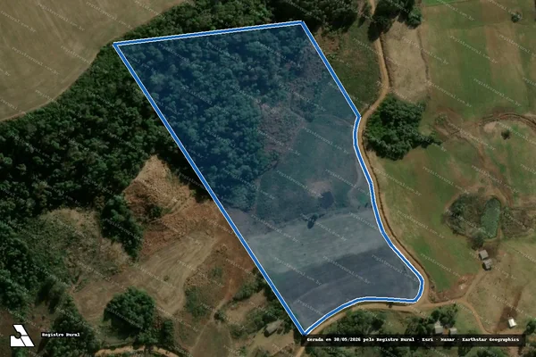 Imagem de satélite de LOTE 19 - P.A. SANTA ROSA I - GLEBA C em Abelardo Luz - SC