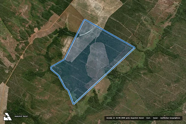 Imagem de satélite de FAZENDA NOVA OLINDA - FAZENDA NOVA LINDA I em Riachão - MA