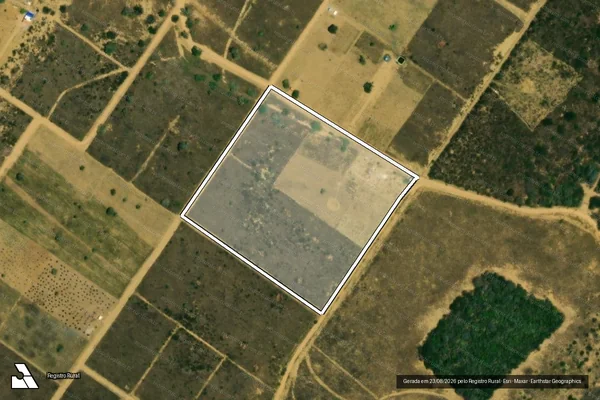 Imagem de satélite de FAZENDA MARIA INÁCIA - GLEBA_096 em Maracás - BA