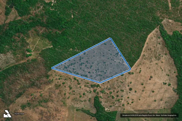 Imagem de satélite de FAZENDA BOLIVIA - Parcela J em Carolina - MA