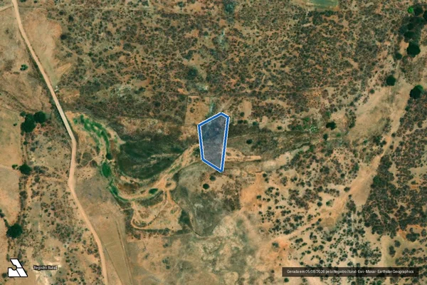 Imagem de satélite de SÍTIO VERTENTES ? LOTE 1651 - Parte 1 em Jaguaribe - CE