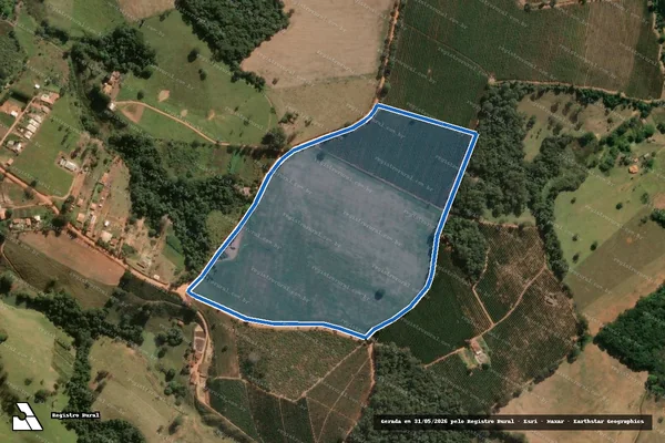 Imagem de satélite de Fazenda Bom Jesus  - Gleba 2 em Caconde - SP
