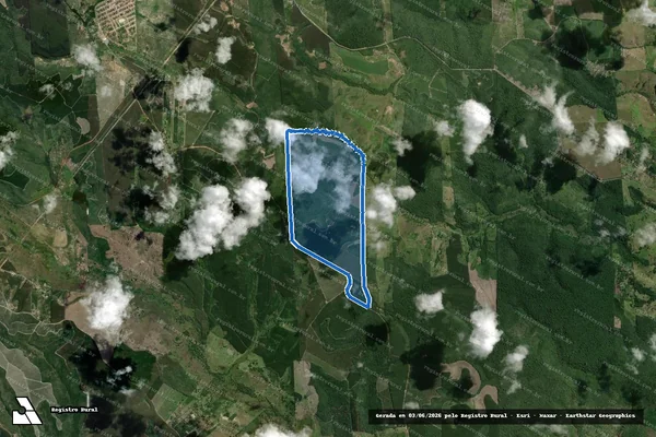 Imagem de satélite de Fazenda Valentim - Fazenda Valentim ? Gleba A em Cardeal da Silva - BA