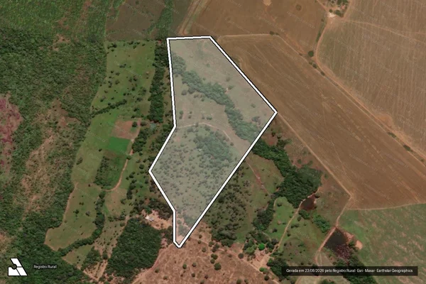 Imagem de satélite de PARTE REMANESCENTE DO LOTE 05 DO LOTEAMENTO MANGUES GLEBA D - Lote 05B1 em Porto Nacional - TO