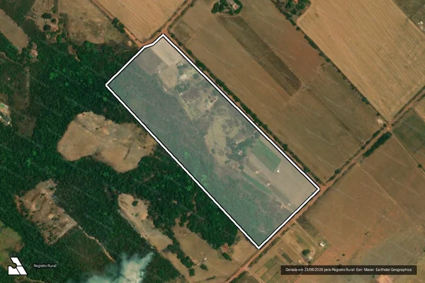 Imagem de satélite de Lote 246 - Projeto de Assentamento Santo Antônio da Fartura  / Parte 1