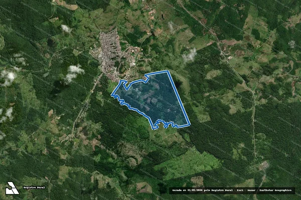 Imagem de satélite de Fazenda João Elias I - Parte 1 em Camacan - BA