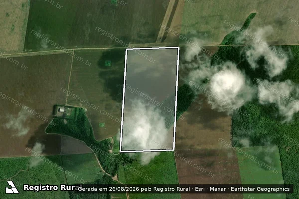 Imagem de satélite de LOTE 10 ? GLEBA 24 - Parcela 1 em Moju - PA