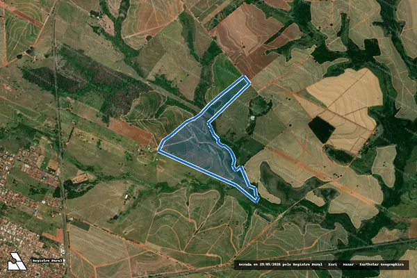 Imagem de satélite de Fazenda Camargo  Anchieta - Parcela 1 em Clementina - SP
