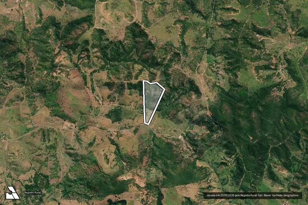 Imagem de satélite de FAZENDA SANTA FÉ - GLEBA 1 em Galiléia - MG