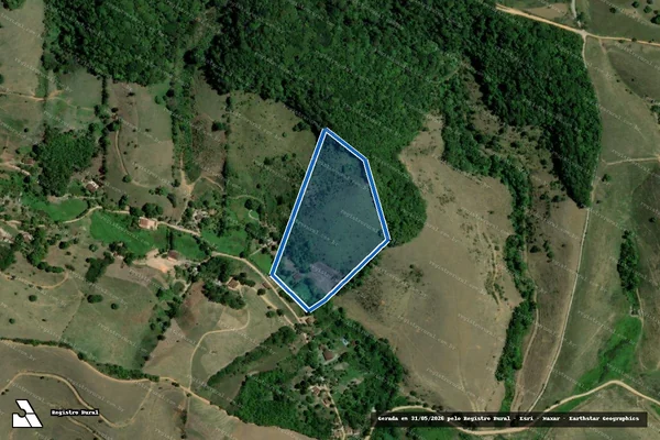 Imagem de satélite de Lote-01 da Associação Regional dos Agricultores de Branquinha - Parte 18 em Murici - AL