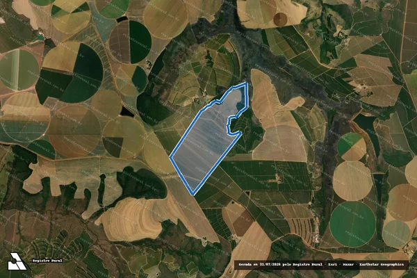 Imagem de satélite de FAZENDA LAGES - FAZENDA LAGES em Coromandel - MG