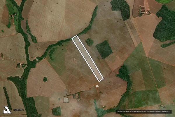 Imagem de satélite de Fazenda Rio Doce - 001 em Rio Verde - GO