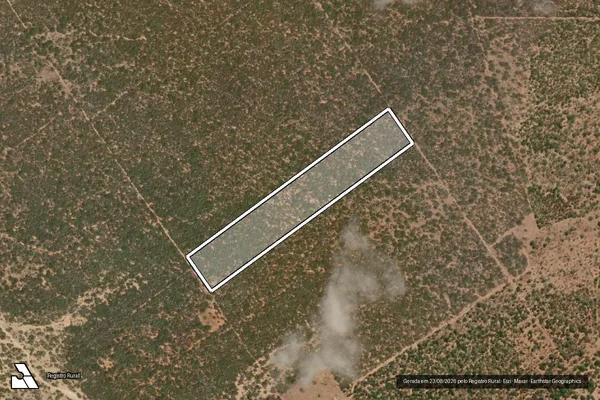 Imagem de satélite de LOTE 30/PROJETO DE ASSENTAMENTO LAGOA DE ITAPARICA - Parte 1 em Xique-Xique - BA