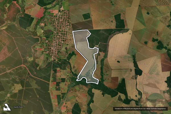 Imagem de satélite de Fazenda Recanto da Juriti - Fazenda Recanto da Juriti ? Gleba B em Campo Grande - MS