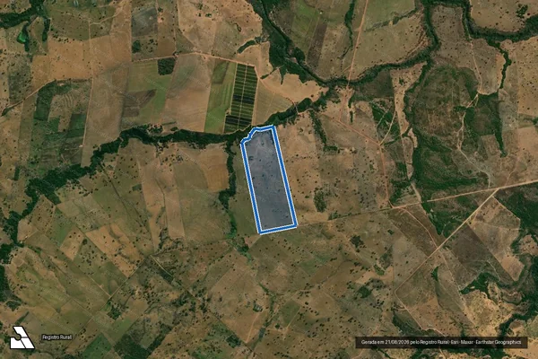 Imagem de satélite de Lote – 274 P.A SANTO IDELFONSO / Lote – 274